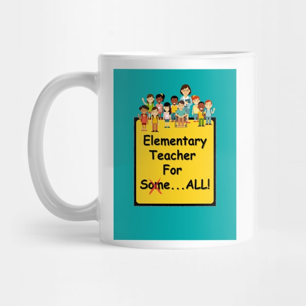 GenHeal Elementary Teacher T-Shirt by GenHeal